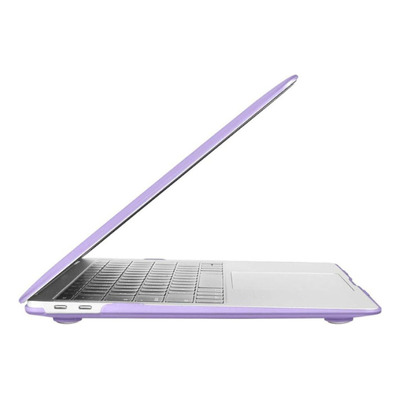 Carcasa Para Macbook Air M1 13.6 Pulgadas Flexible Morado