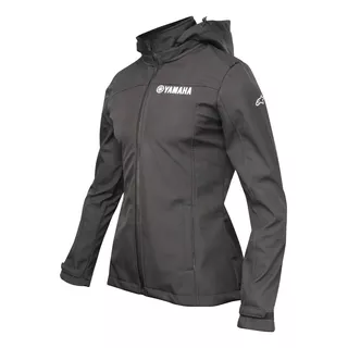 Campera Capucha Softshell Yamaha Alpinestars Mujer - Brm