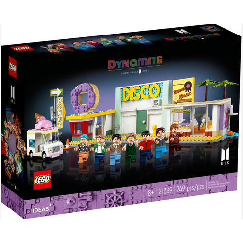 Kit De Construcción Lego Ideas Bts Dynamite 21339 +3 Cantidad de piezas 749