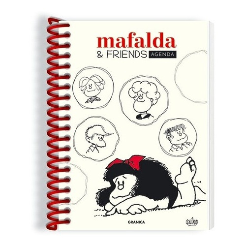 Mafalda Perpetua Anillada Friends Blanca, De Quino. Editorial Granica, Tapa Dura En Inglés