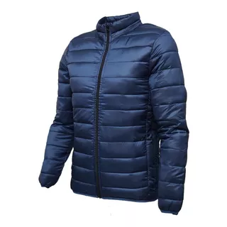 Campera Hombre Inflada Liviana Costuras 