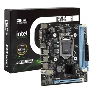 Placa Mae Intel 1156 H55m-g 2xddr3 Vga/hdmi 1ªg Goline