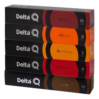 50 Cápsulas Delta Q Degustação Café Para Cafeteira Delta Q