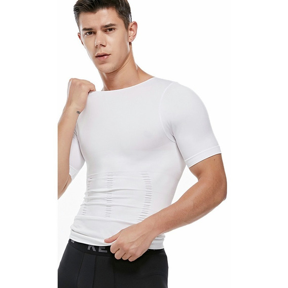 Camiseta Faja Playera Reductora Moldeadora Hombre Compresion