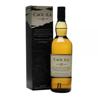 Whisky Caol Ila 12 Años 750ml Single Malt Islay Whiskey