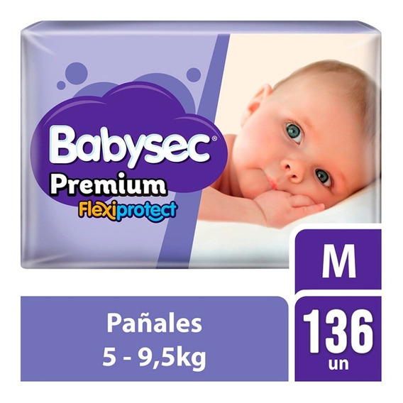 Babysec Premium Super Jumbo M X 136