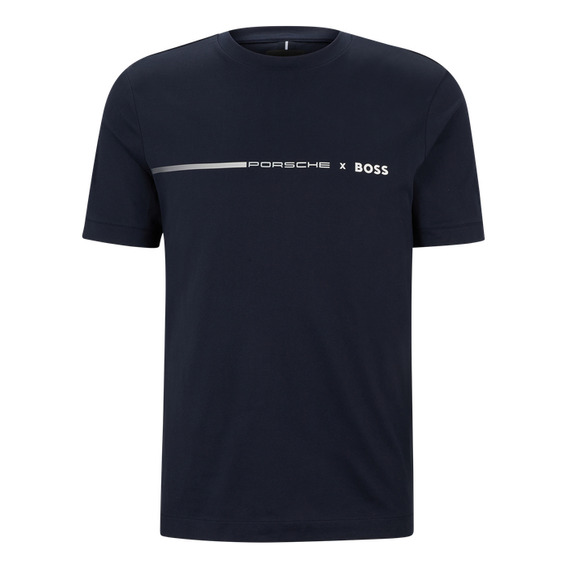 Playera Porsche X Boss Para Hombre Corte Slim Fit