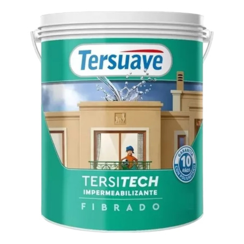 Membrana Liquida Tersuave Tersitech Fibrado 1 Kgs - Mix Color Rojo