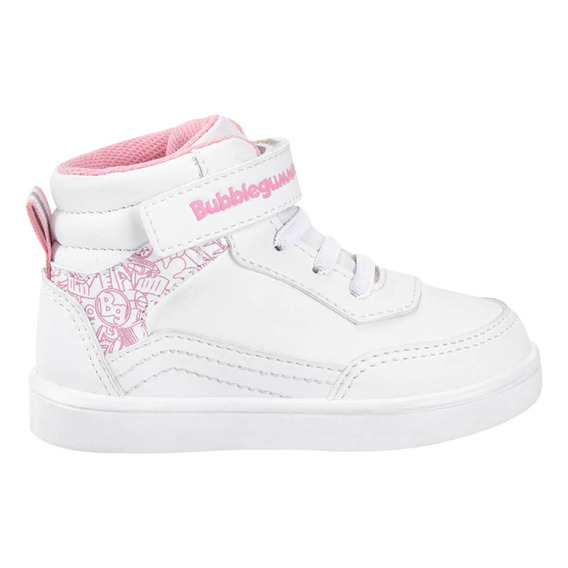 Tenis Casual Urbano Bota Bubble Gummers Ucca Blanco