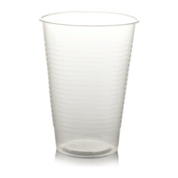 Vaso Plástico Desechable De 10oz 300cc Sin Tapa 100 Unidades