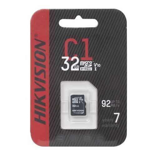 Tarjeta de memoria Hikvision HS-TF-C1(STD)/32G  C1 Series 32GB