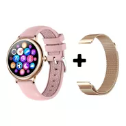 Smartwatch Reloj Inteligente Jd Paris Rosa + Malla Cuotas