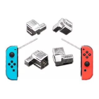 Hebillas Metálicos De Joycon Nintendo Switch Sujetadores