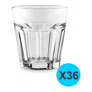 Vaso Oslo 100 Ml Rigolleau Soda Cafe Caja X 36 Unidades Color Transparente