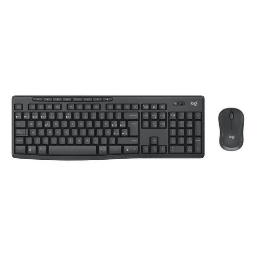 Combo Logitech Mk370 Bluetooth, Inalambrico Usb Logi Bolt Color del mouse Negro Color del teclado Negro