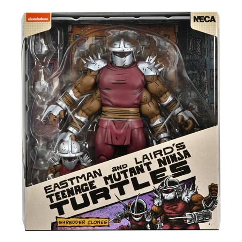 Neca Tmnt Deluxe Shredder Clone & Mini Shredder Mirage Comic