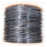 Cable Utp Doble Forro Exterior Cat6 Cal23 Negro 305mts B22