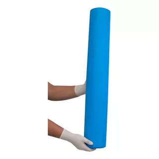 Rolo De Pilates Em Eva Arktus 92x14cm Cor Azul