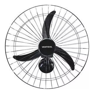 Ventilador Osc Parede 60cm New Preto 127v Premium Ventisol