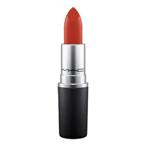 Labial Mac Satin Lipstick 3g Color Chili