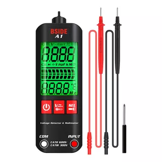 Multímetros De Detector Rms Contínuo Mini A1 Bside True Meter