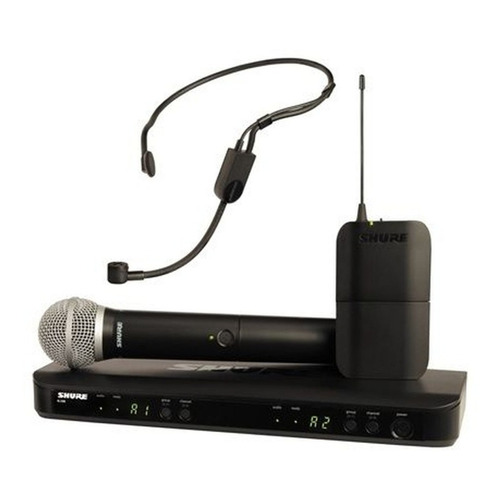 Micrófono/auriculares inalámbricos de combinación dual Shure BLX1288/P31