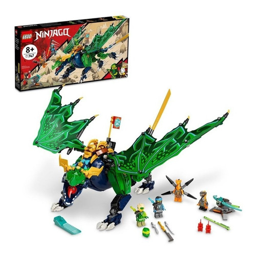 Kit Lego Ninjago Dragón Legendario De Lloyd 71766 747 Piezas
