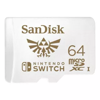 Cartão De Memória Sandisk Sdsqxat-064g-gnczn  Nintendo 64gb