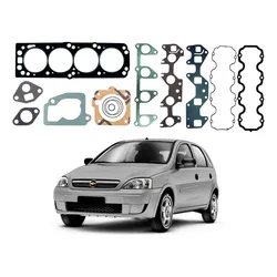  Jogo Junta Cabeçote Sabo Corsa 1.8 8v 2003 A 2009