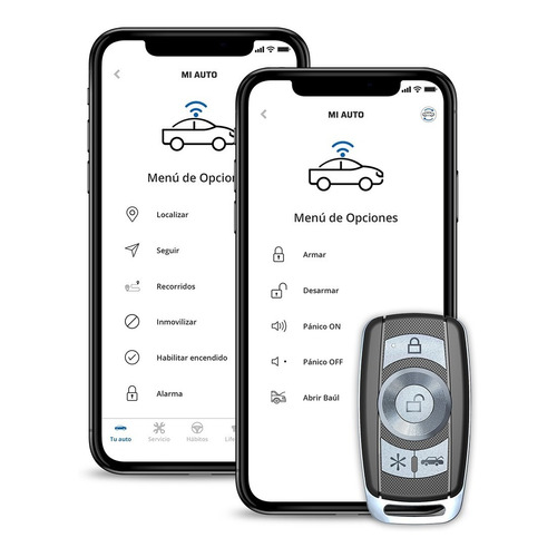 Alarma Auto Antirrobo Nemesis Serie Gold Pro Mp1 Bt Gps
