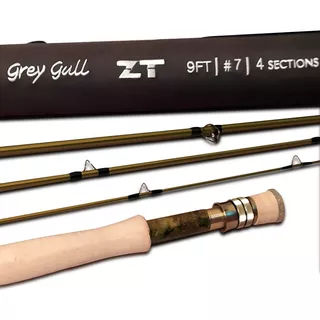 Caña Mosca Fly Grey Gull Zt #7-9' - Flybaires -