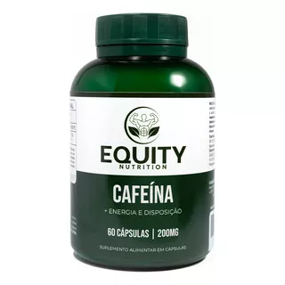 Cafeina Termogenica Queima Gordura 60cps - Equity Nutrition