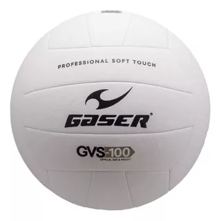 Balón Gaser Vóleibol Soft Touch Premium No.5 Color Blanco