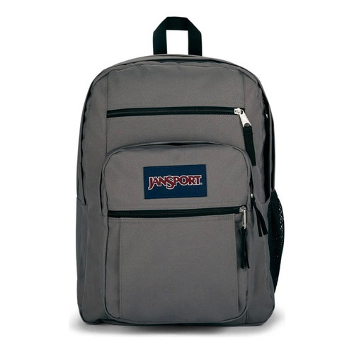 Mochila Jansport Big Student Graphite Grey Color Gris Diseño De La Tela Liso