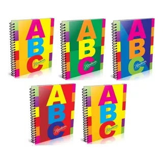 Pack De 5 Cuadernos Abc Rivadavia X 100 Hojas 21 X 27
