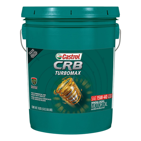 Aceite Motor Castrol Crb Turbomax 15w-40 19 Litros