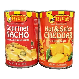 2pz Cheese Sauce Gourmet Nacho Y Hot&spicy Cheddar