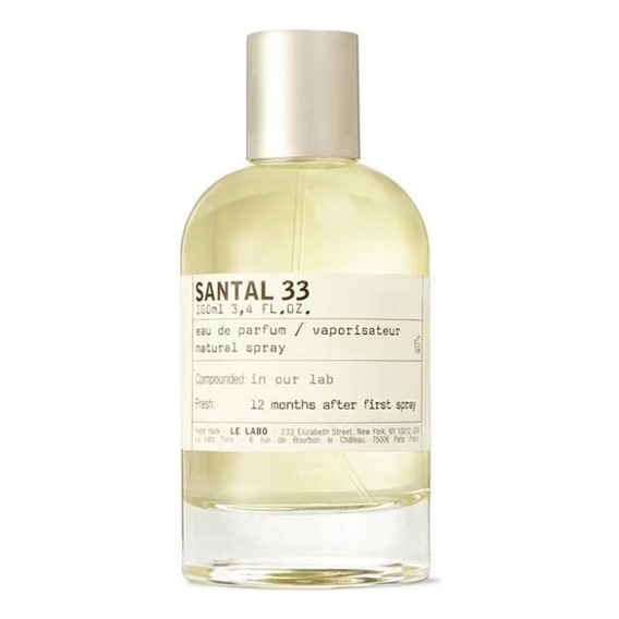 Perfume Santal 33 Hombre Y Mujer De Le Labo Nicho 100ml A