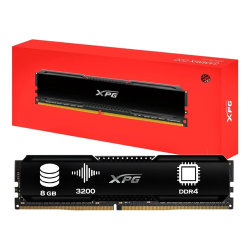 Memoria RAM Gammix D20 gamer color black 8GB 1 XPG AX4U320038G16A-CBK20