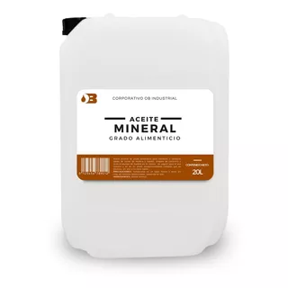 Aceite Mineral Blanco Madera Grado Alimenticio 20lt