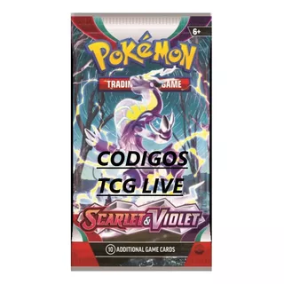 50 Codigos Sobres Escarlata Y Purpura Pokémon Tcg Live