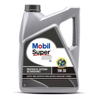 Aceite Super 3000 Xe 5w 30 4lt Sintetico Mobil