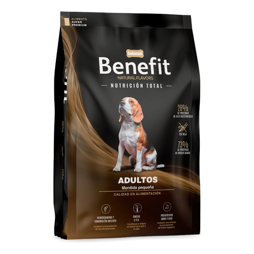 Benefit Natural Flavors Perro Adulto Mordida Pequeña X 15kg