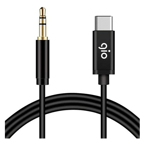 Gio Cable De Audio Usb Tipo C A Auxiliar Plug 3,5mm De 1m