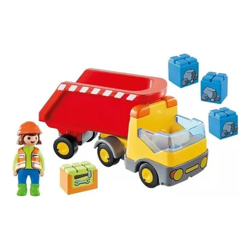 Playmobil 123 Camion De Construccion Con Accesorios 70126 Ed