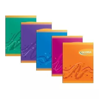 Cuaderno A5 Liso Tapa Blanda 48 Hojas (x50 Unid.) Gloria 