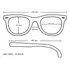 Gafas de sol polarizadas Secret Lia 80102, unisex, color verde