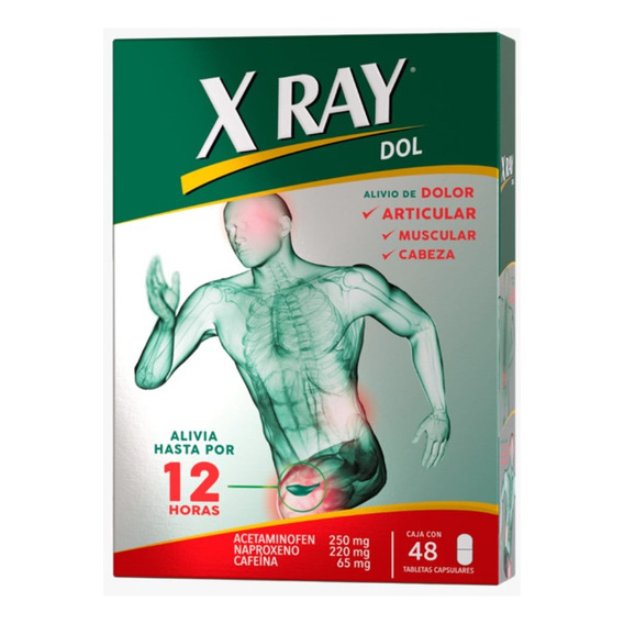 X Ray Dol Caja X 12 Tabletas