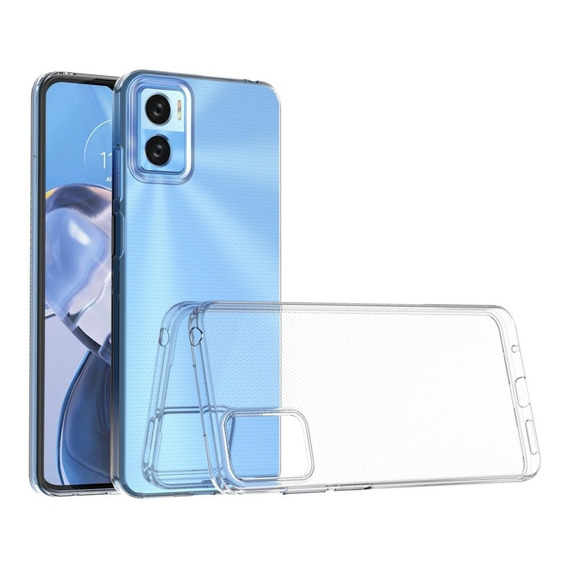 Funda Estuche Transparente Para Motorola E22i