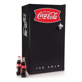 Heladera Refrigerador 90 Litros Diseño Coca Cola Con Freezer